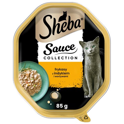 Karma dla kota SHEBA Sauce Speciale Indyk z warzywami 85 g