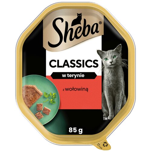 Karma dla kota SHEBA Classics Wołowina 85 g