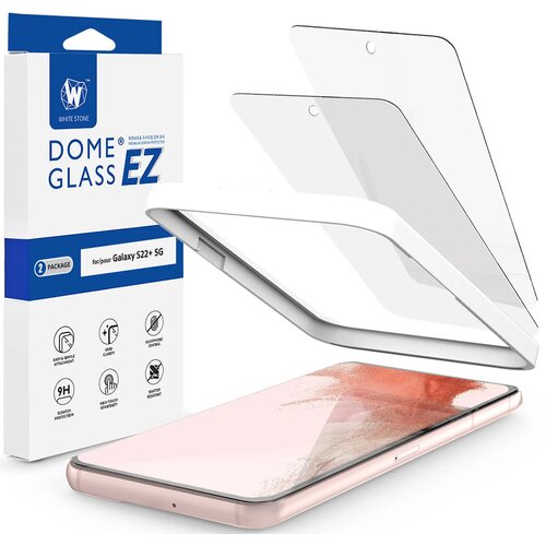 Szkło hartowane WHITESTONE EZ Glass 2-Pack do Samsung Galaxy S22