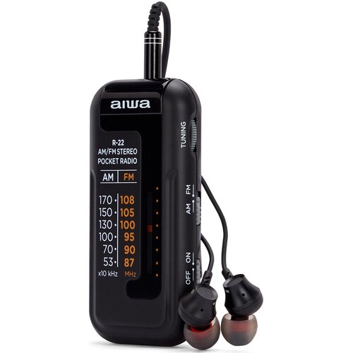Radio AIWA R-22BK Analogowe Czarny
