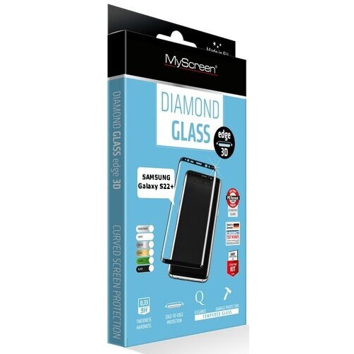 Szkło hartowane MYSCREEN Diamond Glass Edge Full Glue do Samsung Galaxy S22+