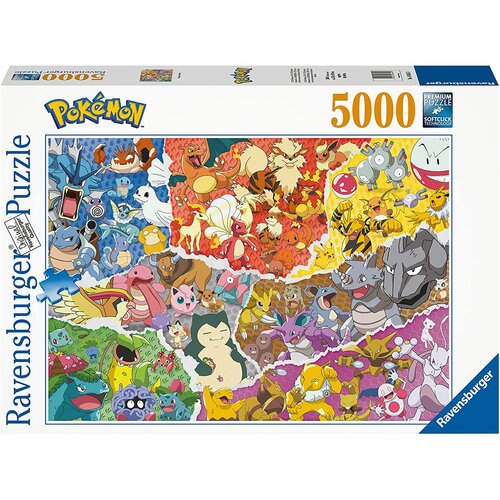 Puzzle RAVENSBURGER Pokemon 16845 (5000 elementów)