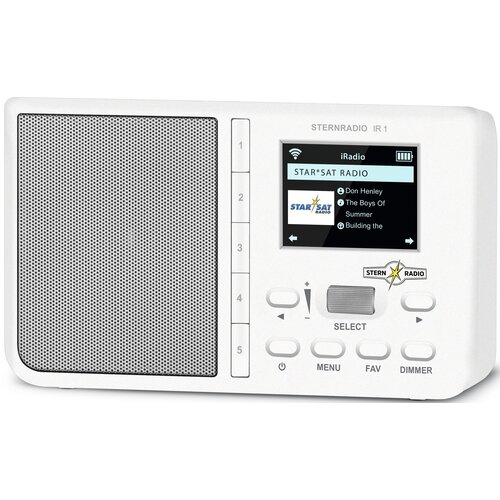 Radio TECHNISAT Sternradio IR 2 Internetowe Przenośne Biały