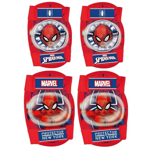 Ochraniacze SEVEN Spiderman Czerwono-niebieski dla Dzieci (rozmiar uniwersalny)
