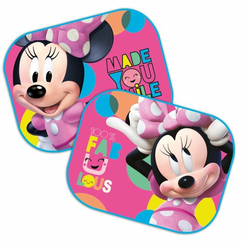 Zasłonka przeciwsłoneczna do samochodu DISNEY Myszka Minnie 9332 (2 szt.)