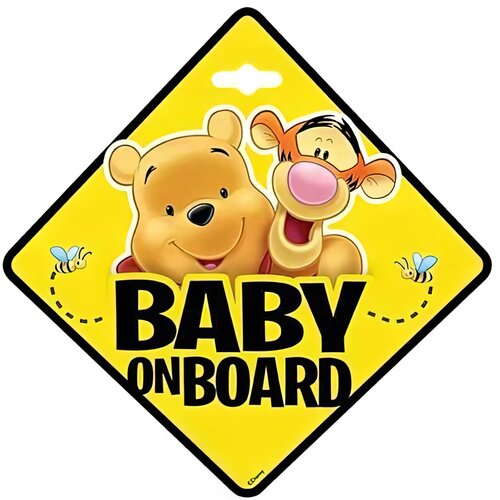 Tabliczka Baby On Board DISNEY Kubuś Puchatek