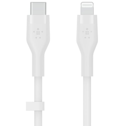 Kabel USB-C - Lightning BELKIN Silicone 1m Biały
