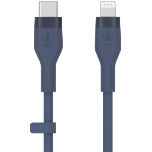 Kabel USB Typ-C - Lightning BELKIN Silicone 3m Niebieski