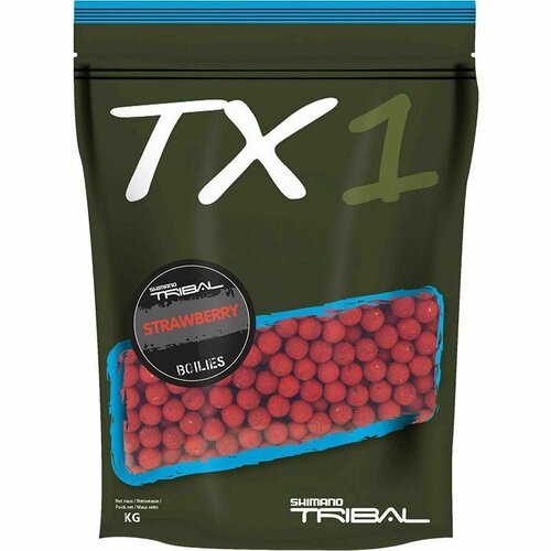 Zanęta wędkarska SHIMANO Tribal TX1 Truskawka 1 kg 20 mm