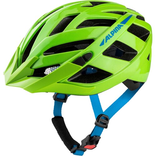 Kask rowerowy ALPINA Panoma 2.0 Zielono-niebieski MTB (rozmiar L)
