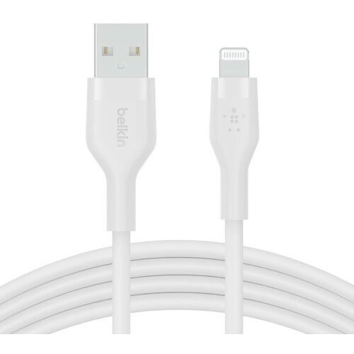 Kabel USB - Lightning BELKIN Silicone 1 m Biały