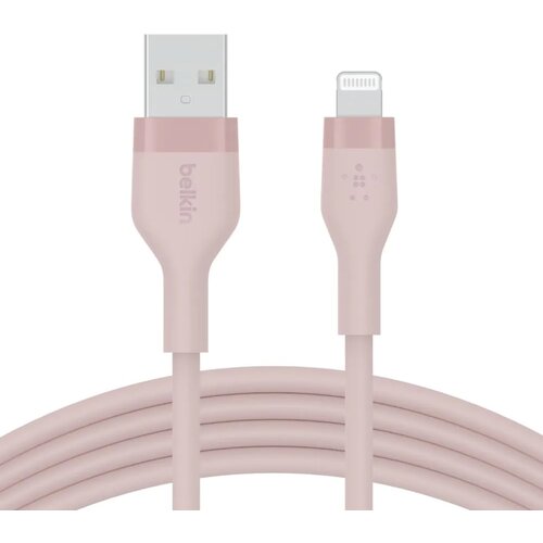 Kabel USB - Lightning BELKIN Silicone 2m Różowy