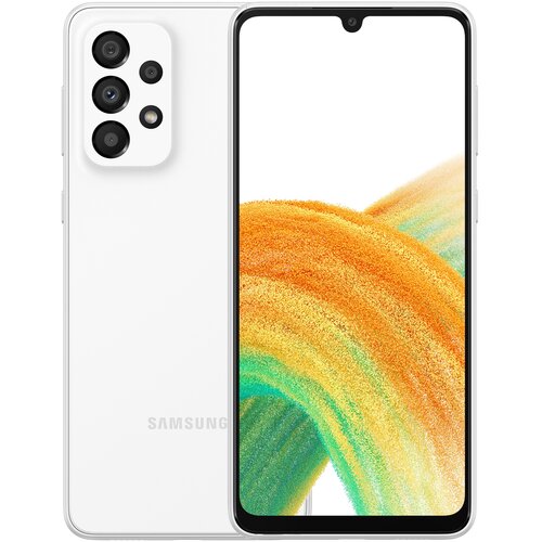 Smartfon SAMSUNG Galaxy A33 6/128GB 5G 6.4" 90Hz Biały SM-A336BZWGEUE