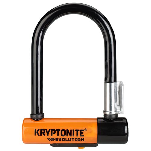 Zapięcie rowerowe KRYPTONITE Evolution Mini-5 U-lock Czarno-pomarańczowy