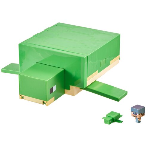 Zabawka MATTEL Minecraft Żółw Kryjówka z transformacją HDW14