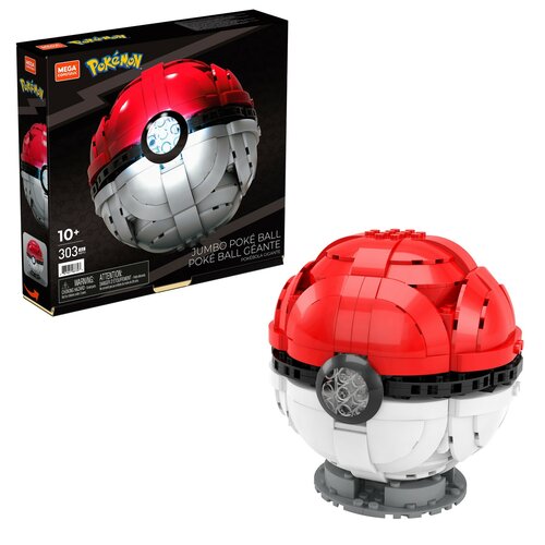 Klocki plastikowe MATTEL Mega Construx Pokemon Jumbo Poke Ball HBF53