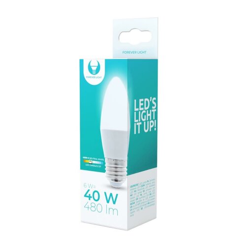 Żarówka LED FOREVER LIGHT RTV003468 6W E27