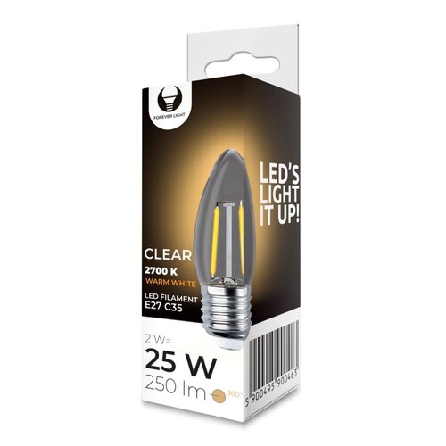 Żarówka LED FOREVER LIGHT RTV0100001 2W E27