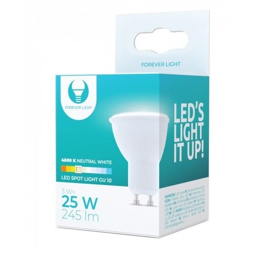 Żarówka LED FOREVER LIGHT RTV003438 3W GU10