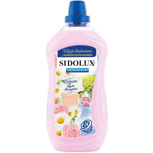 Płyn do mycia podłóg SIDOLUX Różane Mydło Marsylskie 1000 ml