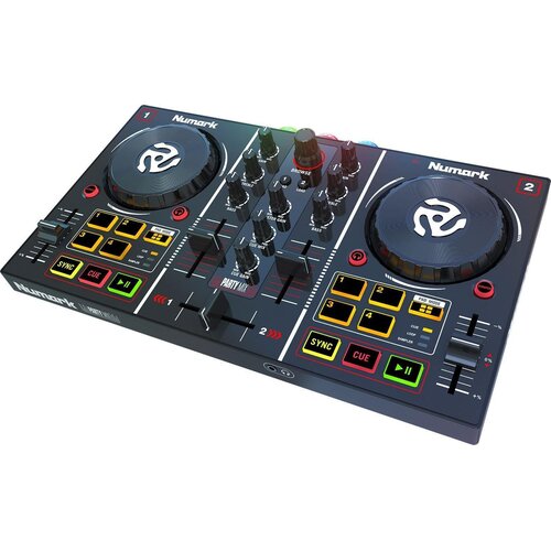 Kontroler DJ NUMARK PartyMix + Słuchawki HF 175