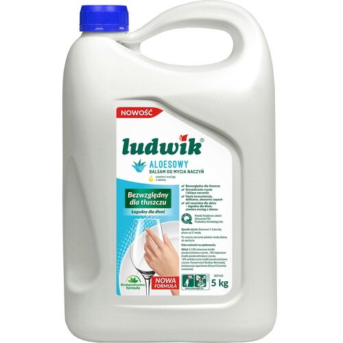 Płyn do mycia naczyń LUDWIK Aloes 5000 g
