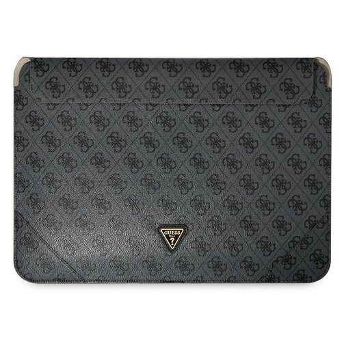 Etui na laptopa GUESS 4G Uptown Triangle Logo Sleeve 13/14 cali Czarny