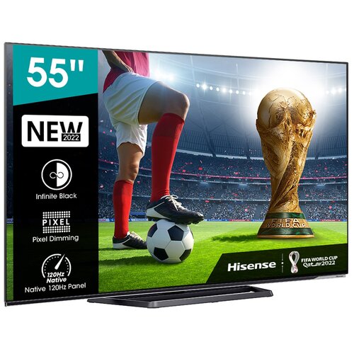 Telewizor HISENSE 55A85H 55" OLED 4K 120Hz Dolby Atmos Dolby Vision HDMI 2.1 DVB-T2/HEVC/H.265