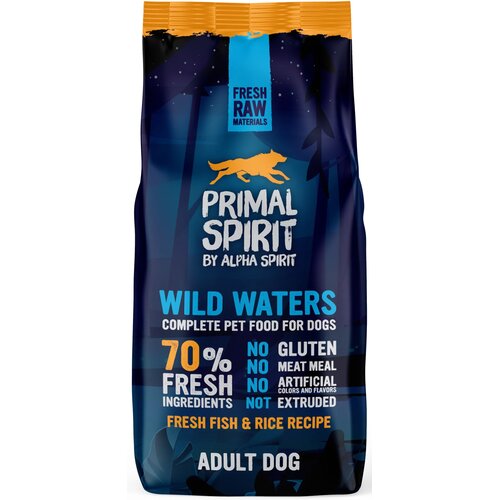 Karma dla psa półwilgotna PRIMAL SPIRIT Wild Waters Świeża ryba 12 kg