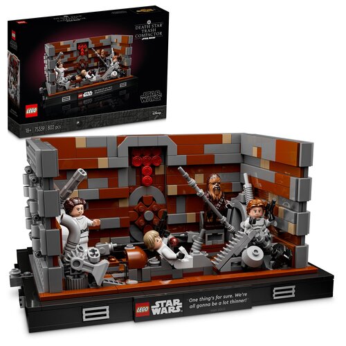 LEGO Star Wars Diorama: Zgniatarka odpadów na Gwieździe Śmierci 75339