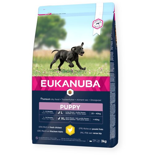 Karma dla psa EUKANUBA Junior Large Breeds Kurczak 15 kg