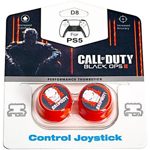 Nakładki na analogi PSCJ Thumb Stick Call of Duty Black Ops Pomarańczowy