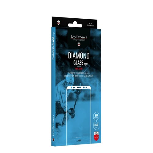 Szkło hartowane MYSCREEN Diamond Glass Edge Full Glue do Apple iPhone SE 2022 Czarny