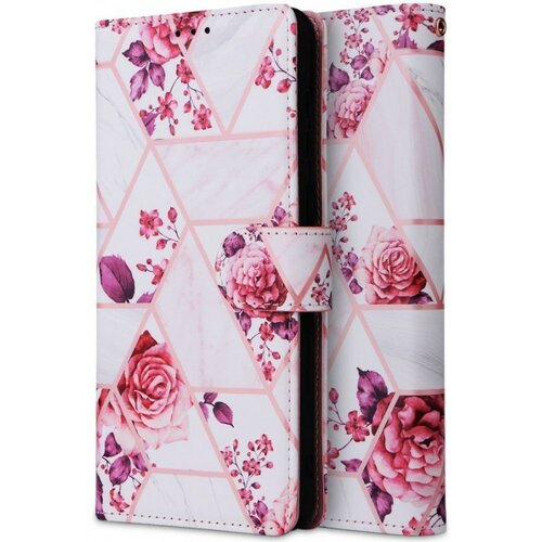 Etui TECH-PROTECT Wallet do Samsung Galaxy A33 5G Kwiatowy różowy