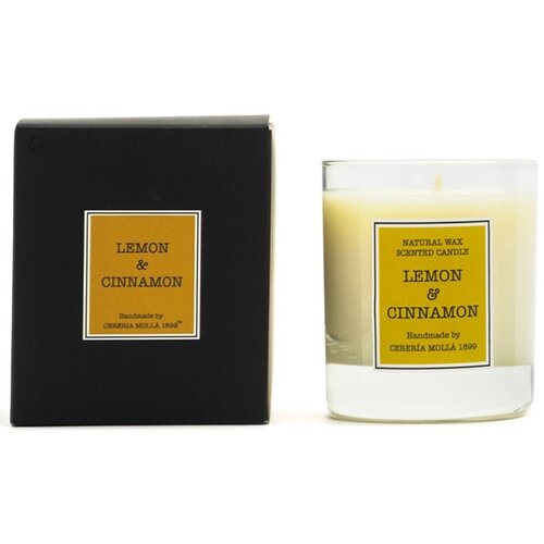 Świeca zapachowa CERERIA MOLLA Lemon & Cinnamon 230 g