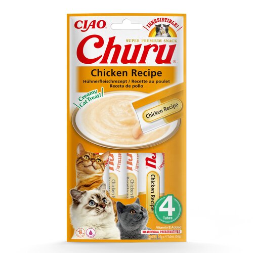 Przysmak dla kota INABA Ciao Churu Kurczak (4 x 14 g)