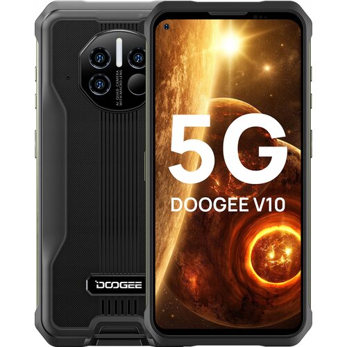 Smartfon DOOGEE V10 8/128GB 5G 6.39" Czarny
