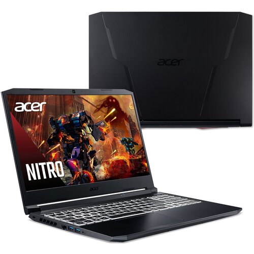 Laptop ACER Nitro 5 AN515-57 15.6" IPS 165Hz i7-11800H 16GB RAM 1TB SSD GeForce RTX3070 Windows 10 Home