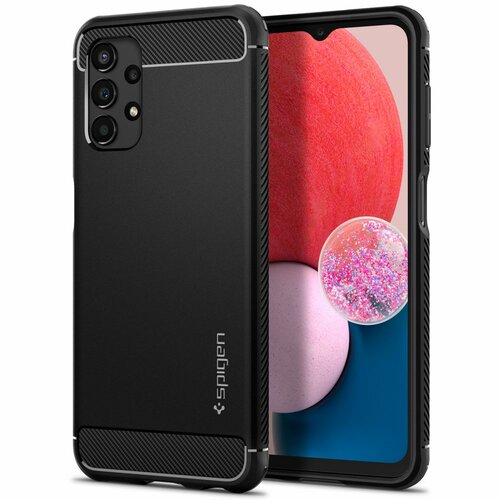 Etui SPIGEN Rugged Armor do Samsung Galaxy A13 4G/LTE Czarny