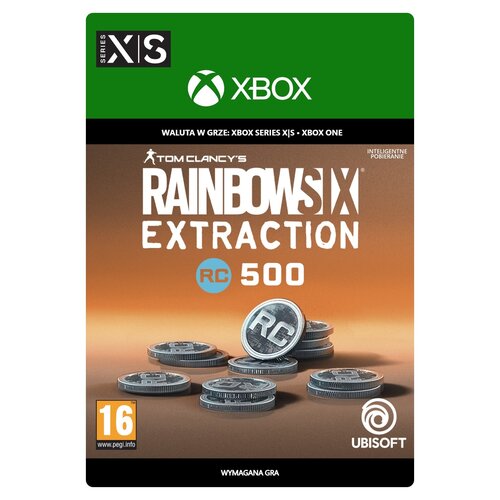 Kod aktywacyjny Rainbow Six Extraction 500 React Credits