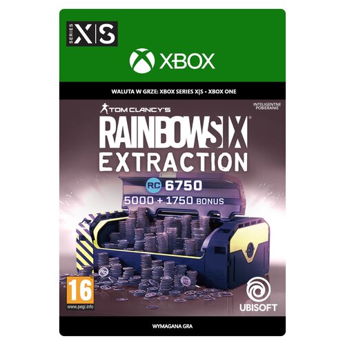 Kod aktywacyjny Rainbow Six Extraction 6750 React Credits