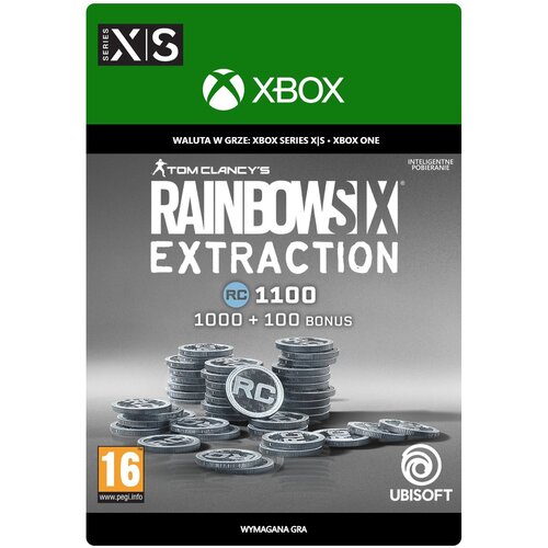 Kod aktywacyjny Rainbow Six Extraction 1100 React Credits