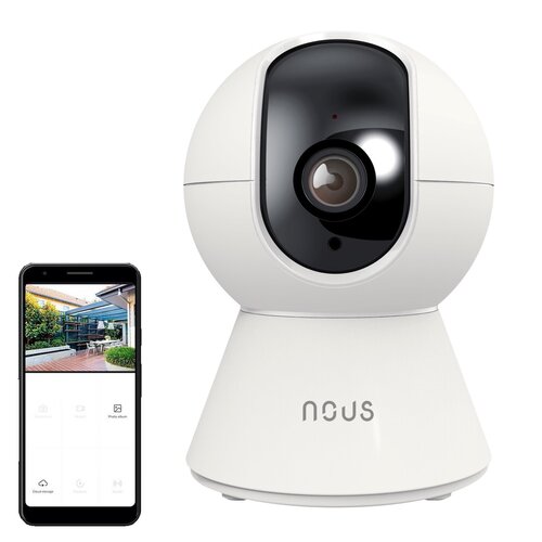 Kamera NOUS W5 PTZ IP 3MP Wewnętrzna, Wi-Fi / P2P