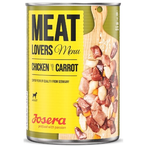 Karma dla psa JOSERA Meat Lovers Menu Kurczak z marchewką 800 g