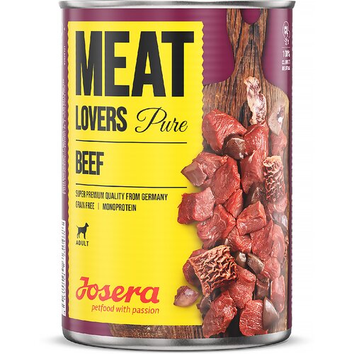 Karma dla psa JOSERA Meat Lovers Pure Wołowina 400 g