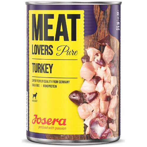 Karma dla psa JOSERA Meat Lovers Pure Indyk 400 g