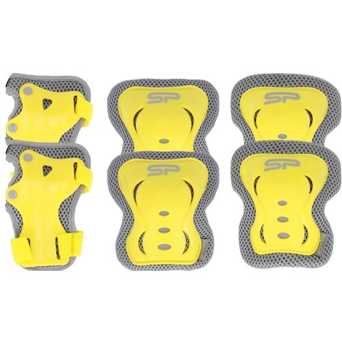 Ochraniacze SPOKEY Shield Żółty dla Dzieci (rozmiar M)