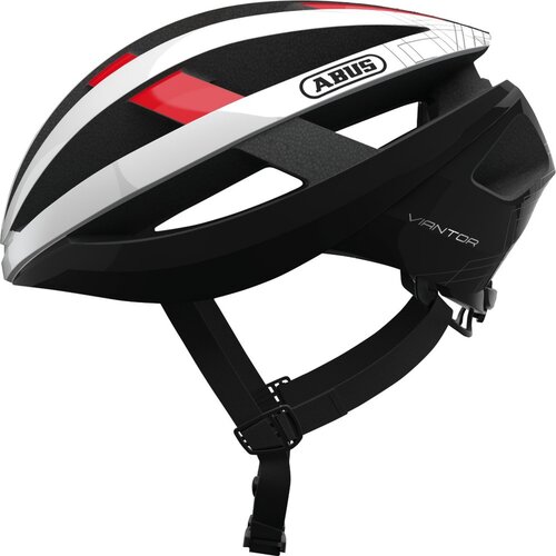 Kask rowerowy ABUS Viantor Blaze Czarno-biały Szosowy (rozmiar M)