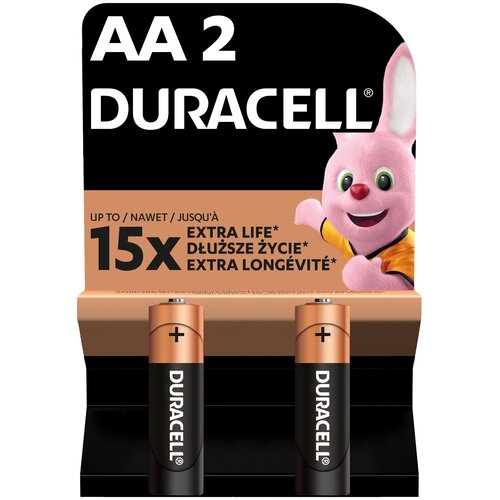 Baterie AA LR6 DURACELL Extra Life (2 szt.)