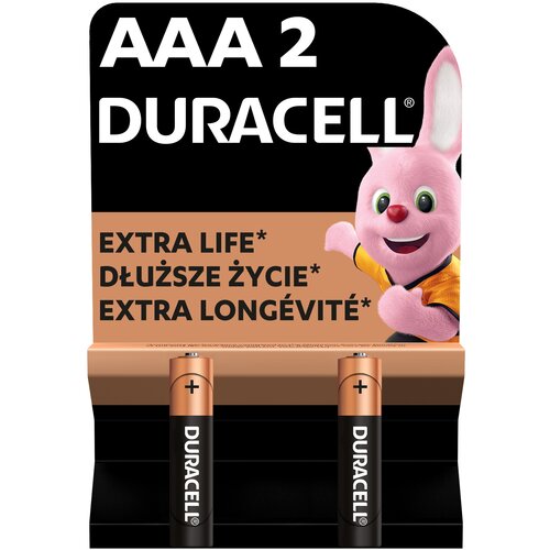 Baterie AAA LR03 DURACELL Extra Life (2 szt.)